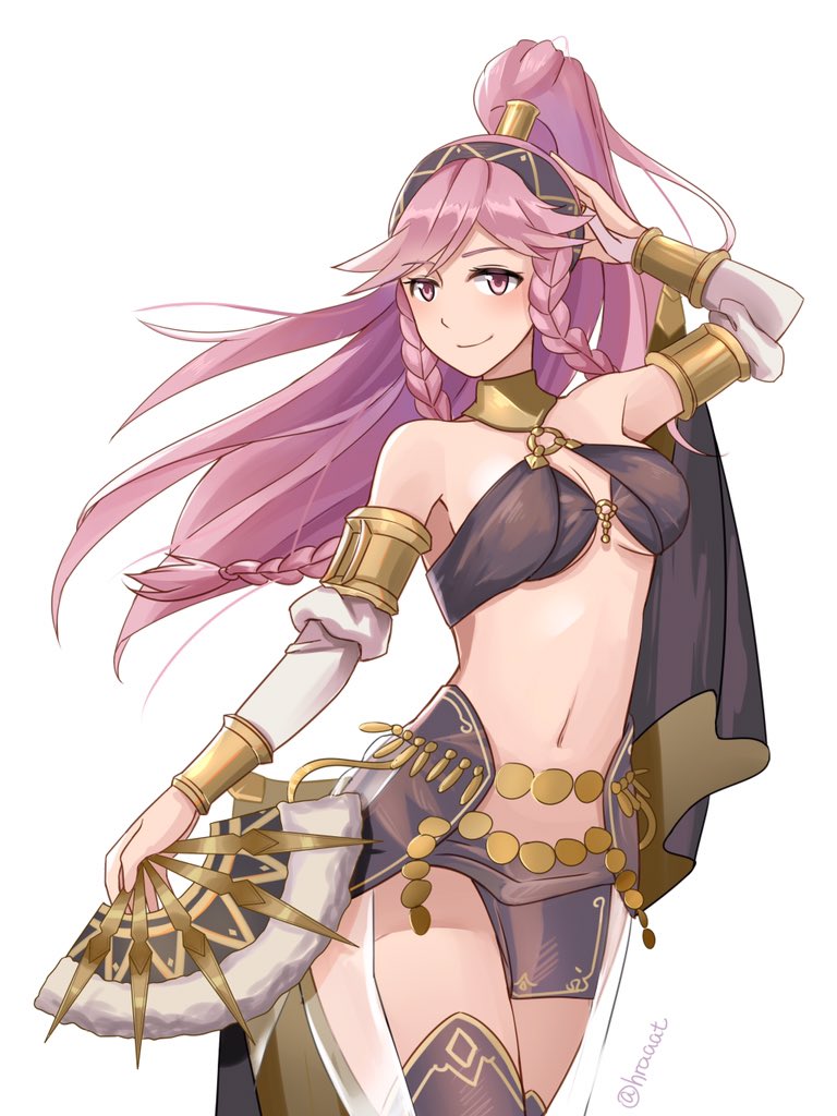 olivia (fire emblem and 2 more) drawn by hraaat