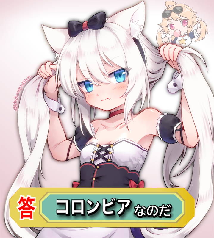 hammann and columbia (azur lane and 1 more) drawn by nanopai_kakumeikokonoyu