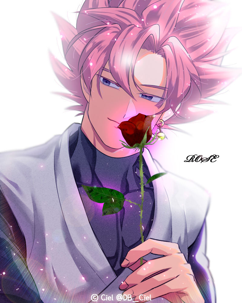 goku black (dragon ball and 1 more) drawn by tarutobi