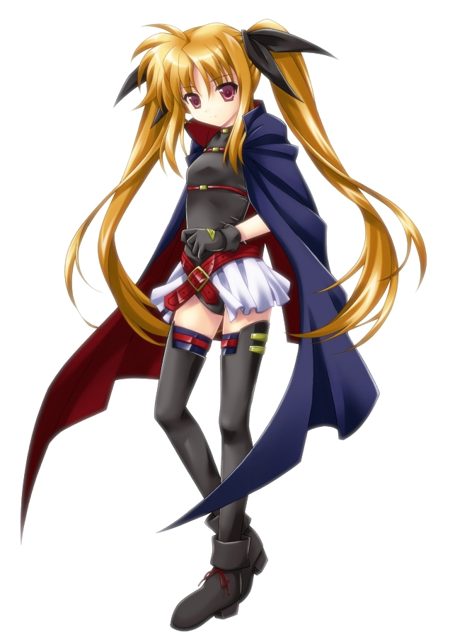 fate testarossa (lyrical nanoha and 2 more) drawn by katase_kai