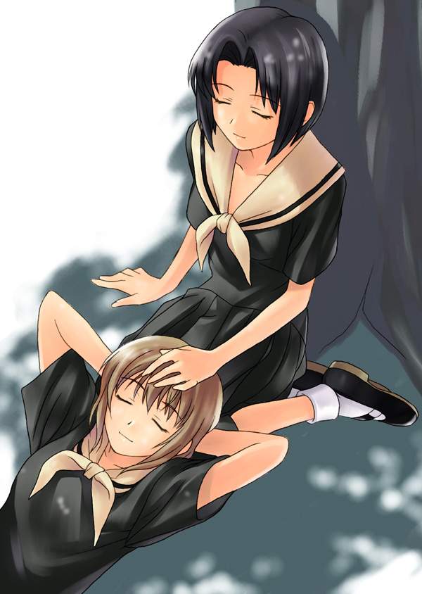 satou sei and mizuno youko (maria-sama ga miteru)