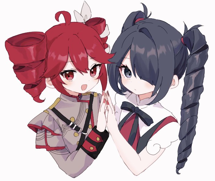 kasane teto and ame-chan (utau and 2 more) drawn by kabe_(zp66104)