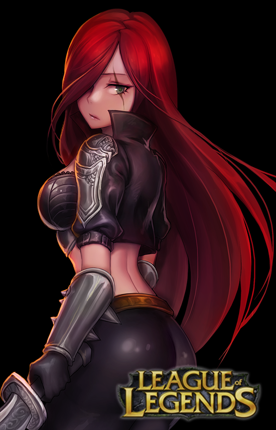 katarina (league of legends) drawn by g.t