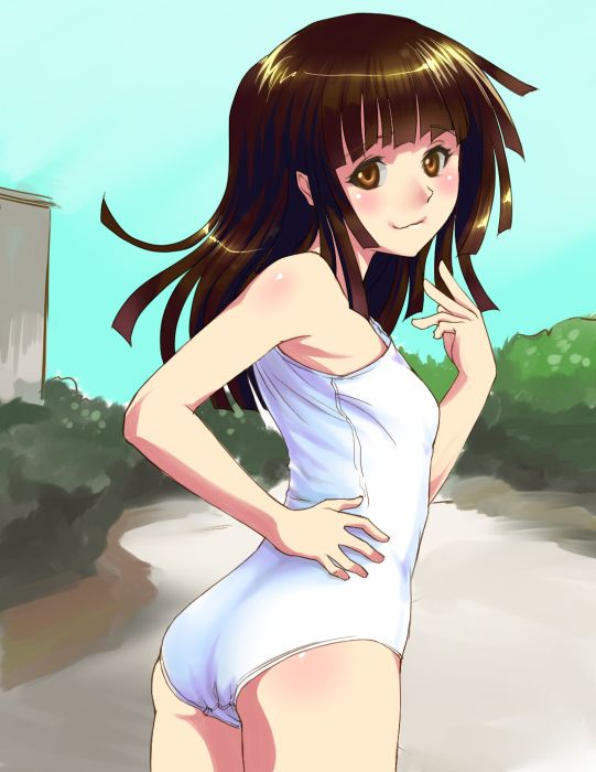sengoku nadeko (monogatari and 1 more) drawn by kemi_(kemi433)