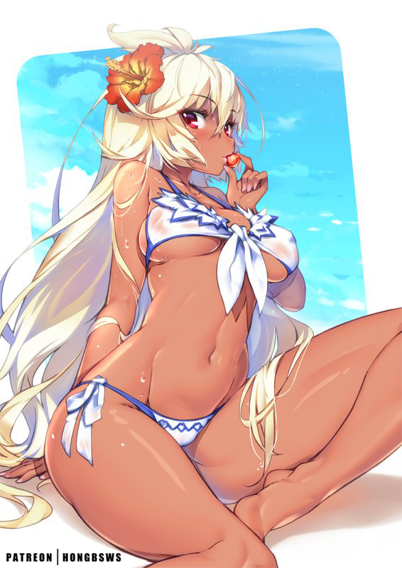 zooey (granblue fantasy) drawn by hong_(white_spider)