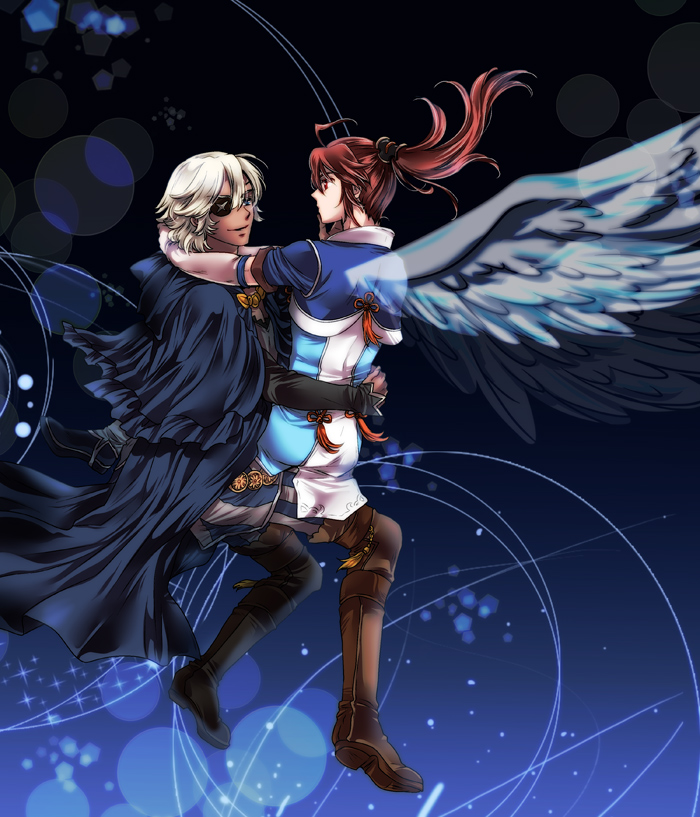 niles and subaki (fire emblem and 1 more) drawn by zrtb_feif