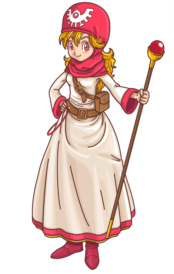 princess of moonbrook (dragon quest and 1 more) drawn by dahlia_(morikeru0310)