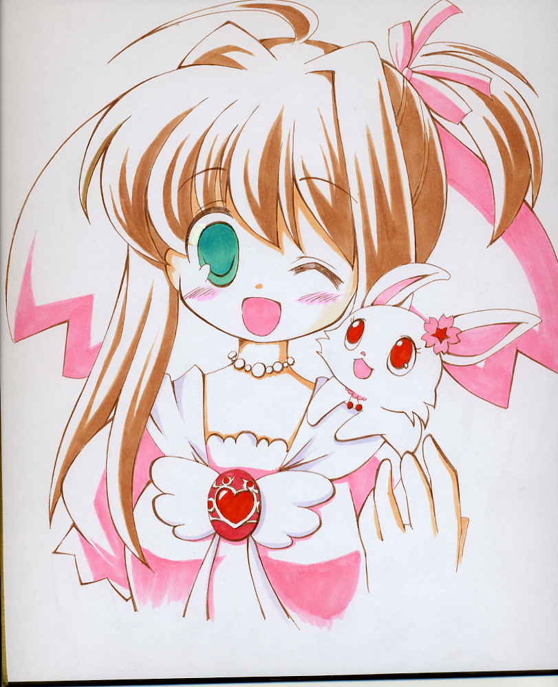 sakura akari and ruby (jewelpet and 1 more) drawn by sou_ryuu