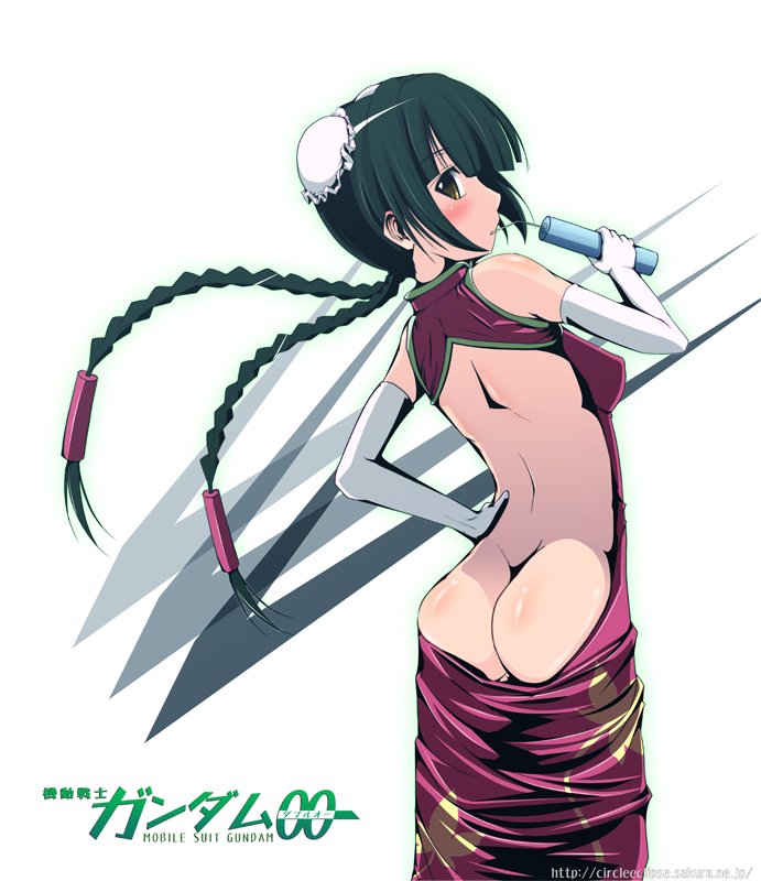 wang liu mei (gundam and 1 more) drawn by rougetsu_(eclipse)