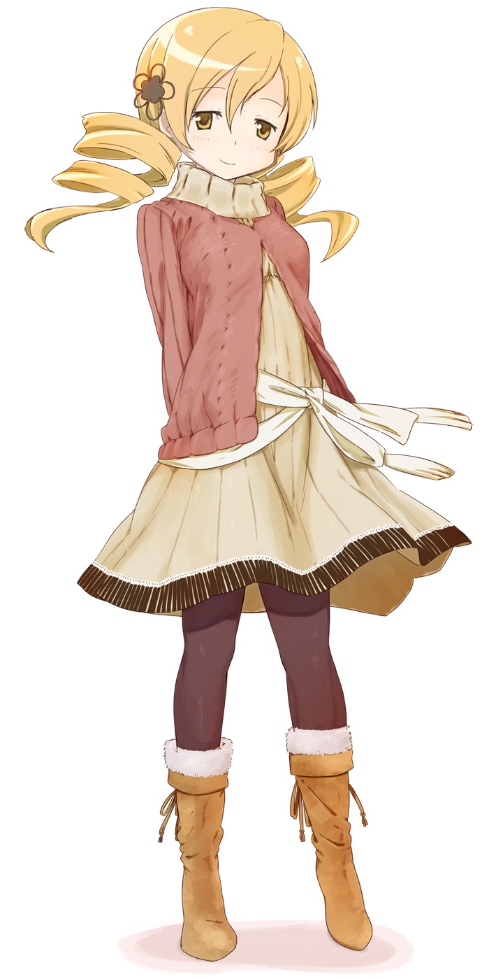tomoe mami (mahou shoujo madoka magica) drawn by abe_kanari