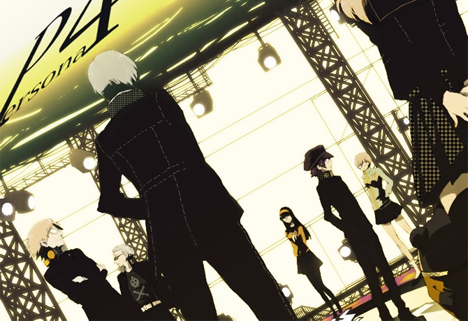 narukami yu, shirogane naoto, satonaka chie, kujikawa rise, amagi yukiko, and 3 more (persona and 1 more) drawn by mitsuki_(esmeralda)