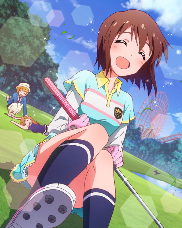 hagiwara yukiho, momose rio, and fukuda noriko (idolmaster and 1 more)