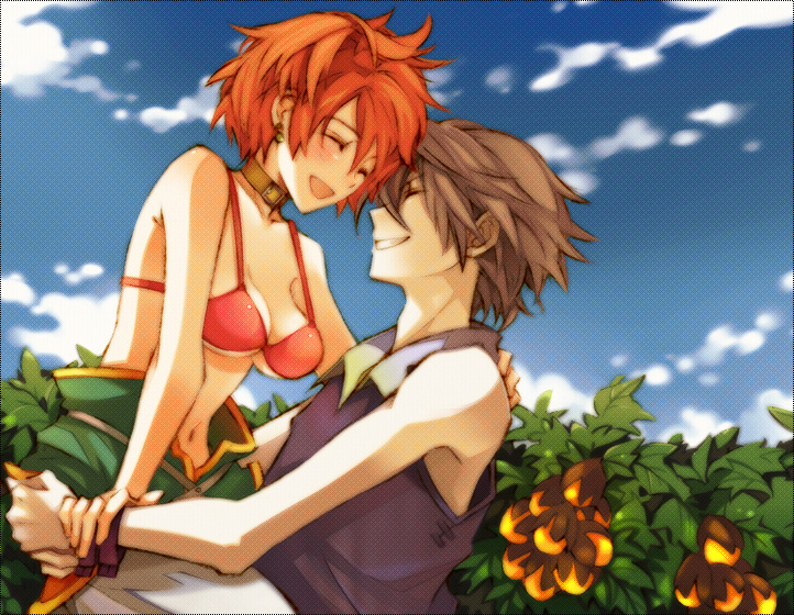 revya and gig (soul cradle) drawn by kame_tora