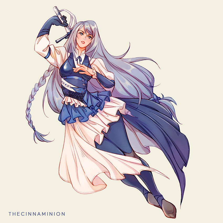 jill warrick (final fantasy and 1 more) drawn by thar_chandran