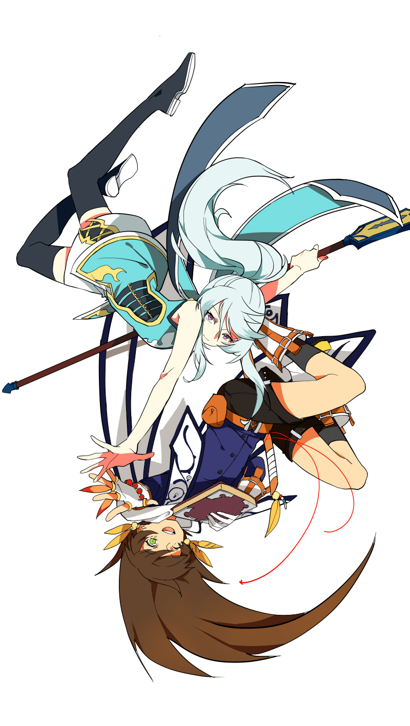 sorey and mikleo (tales of and 1 more) drawn by yanzhan