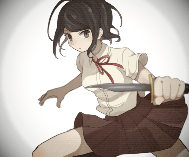 ikusaba mukuro (danganronpa and 1 more) drawn by mikuni_(open-ranka)