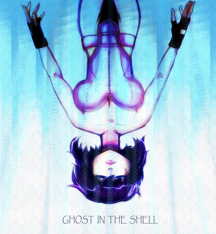 kusanagi motoko (ghost in the shell and 1 more) drawn by najisa