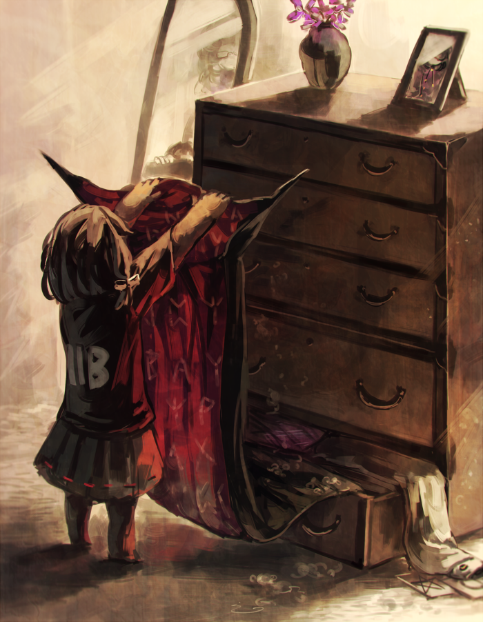 usami renko and usami sumireko (touhou) drawn by koto_inari