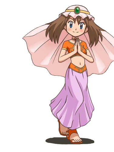 may (pokemon and 1 more) drawn by awa