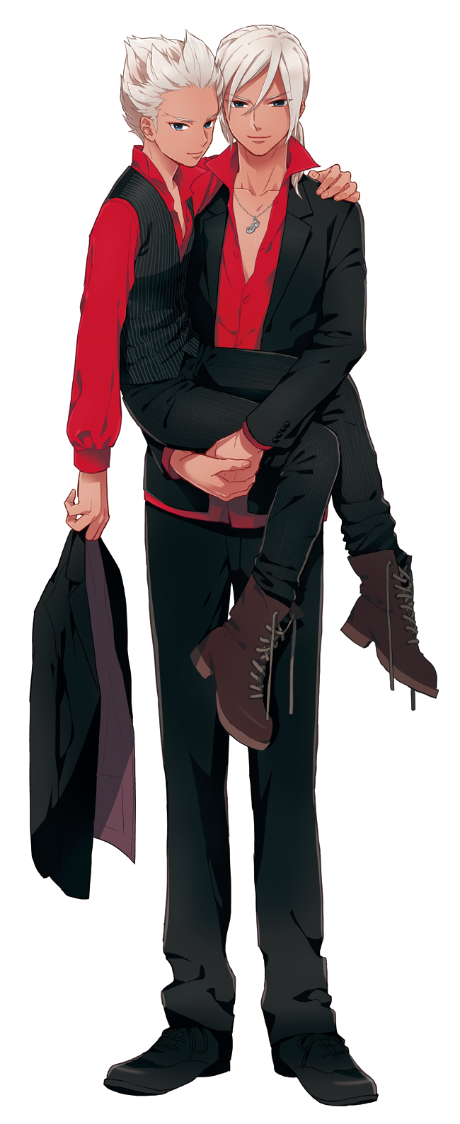 gouenji shuuya (inazuma eleven go and 1 more) drawn by yunopan_chako