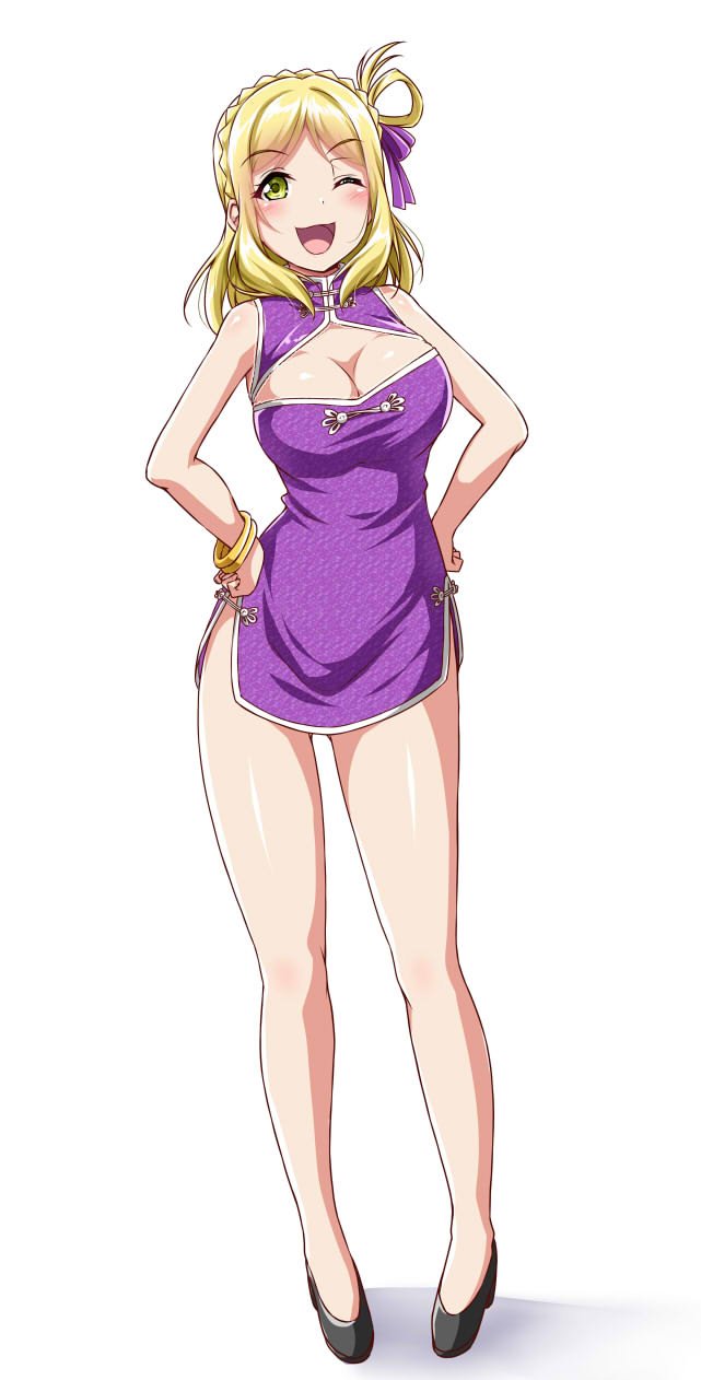 ohara mari (love live! and 1 more) drawn by yopparai_oni