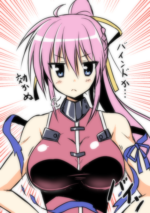 signum (lyrical nanoha and 2 more) drawn by endori