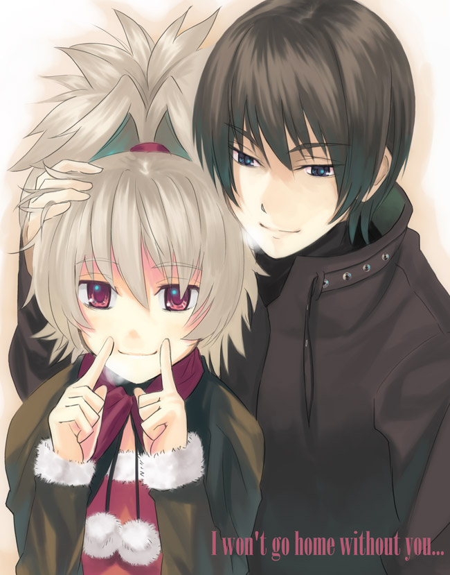 yin and hei (darker than black) drawn by kabocha_(monkey4)