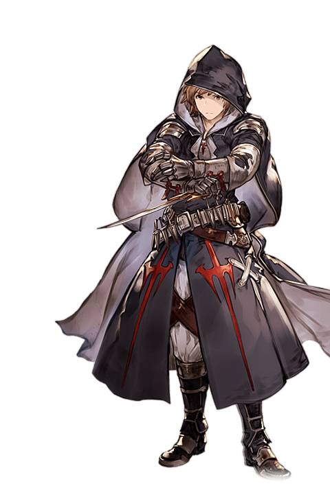 gran and assassin (granblue fantasy) drawn by minaba_hideo
