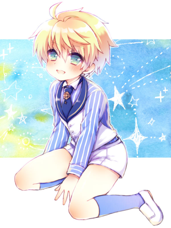 arthur pendragon (fate and 1 more) drawn by chonkoo
