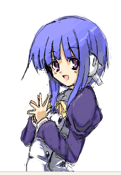 ilfa (to heart and 1 more) drawn by maiku