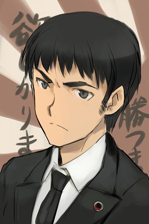 hijikata keisuke (world witches series and 1 more) drawn by shimada_fumikane
