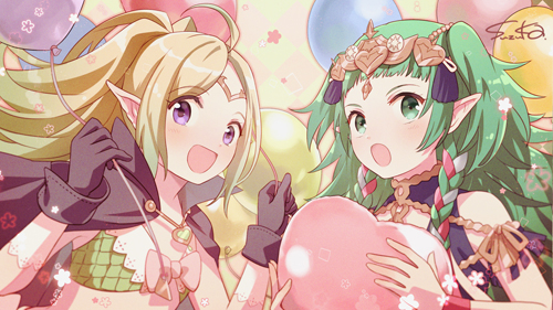 sothis and nowi (fire emblem and 2 more) drawn by suzuka_(rekkyo)