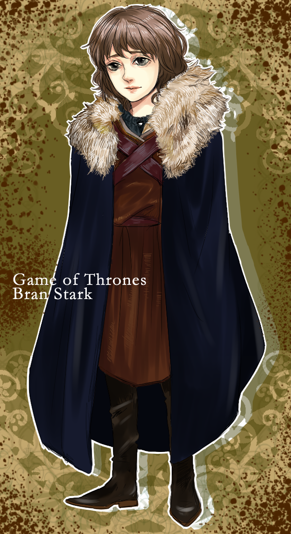 bran stark (a song of ice and fire) drawn by bbc_cbb
