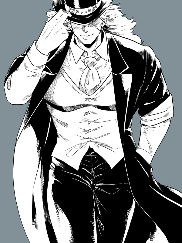 robert e. o. speedwagon (jojo no kimyou na bouken and 1 more) drawn by yuu_knight3858