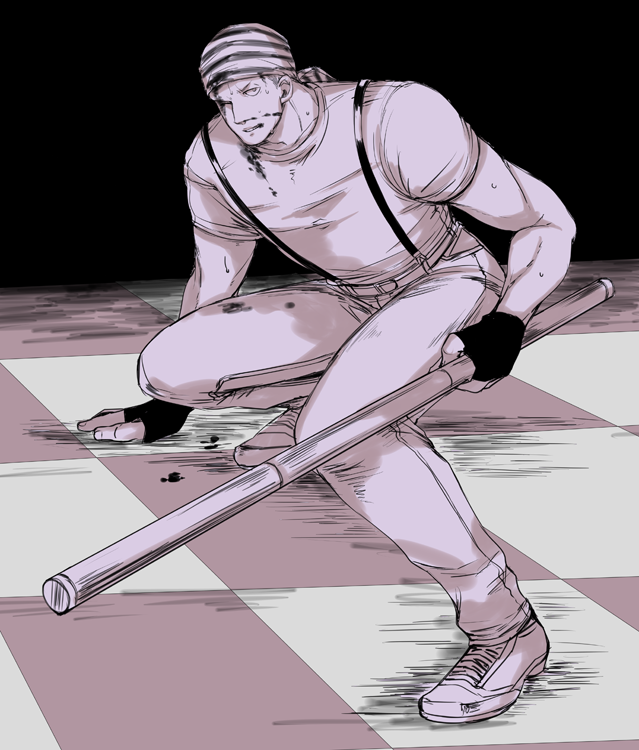 billy kane (the king of fighters and 1 more) drawn by yk_(waikeee)
