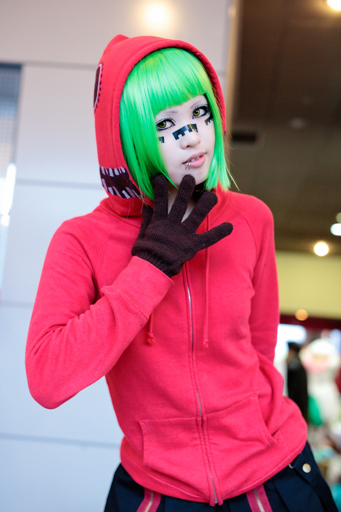 gumi (vocaloid and 1 more) drawn by harun