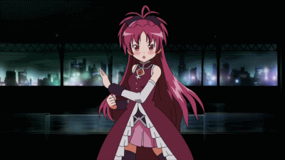 sakura kyoko (mahou shoujo madoka magica and 2 more)