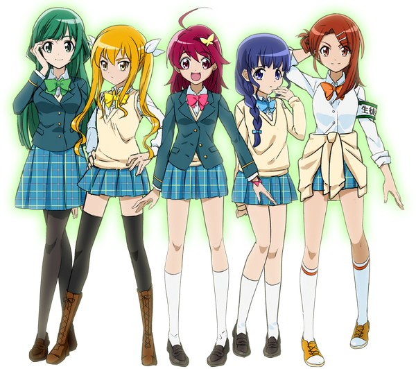yurizono shiori, sakurai kokoa, jinguuji nobara, and houen tsubasa (mahou shoujo pixy princess) drawn by aoi_minato