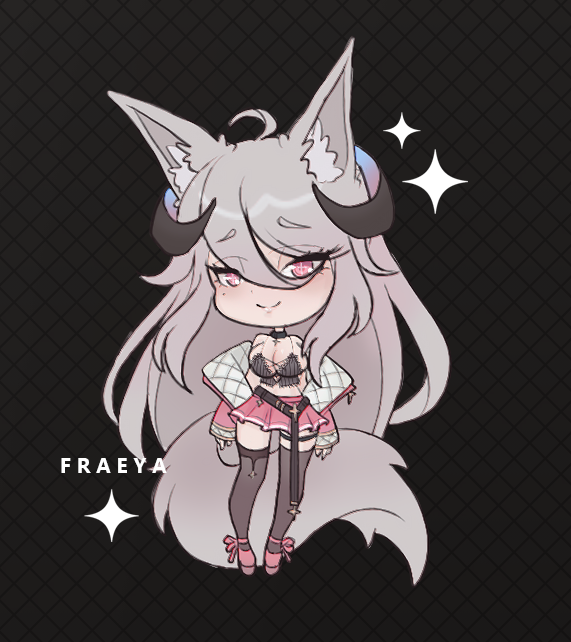 fraeya (indie virtual youtuber) drawn by fraeya_vt