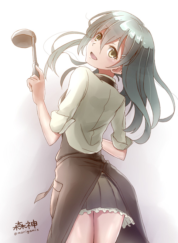 suzuya (kantai collection) drawn by morigami_(morigami_no_yashiro)