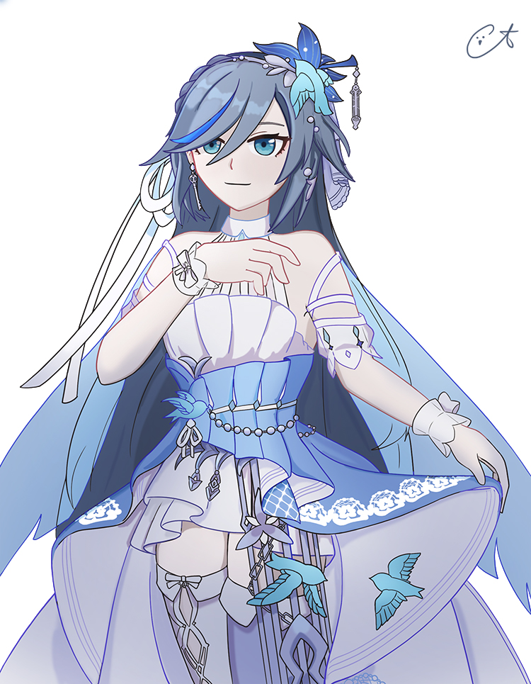 fu hua (honkai and 1 more) drawn by angdyuangdyu