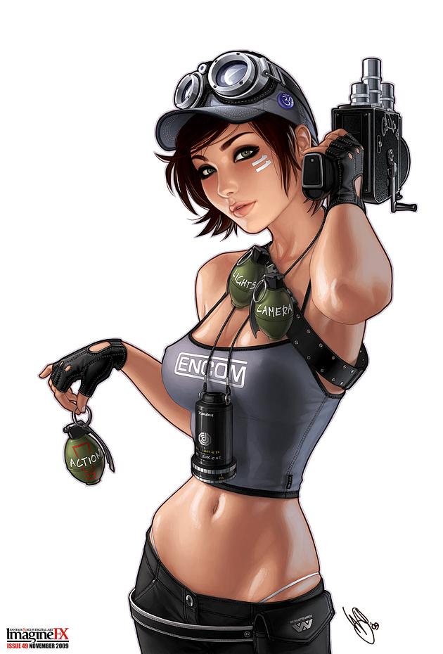 becky (alien and 4 more) drawn by warren_louw
