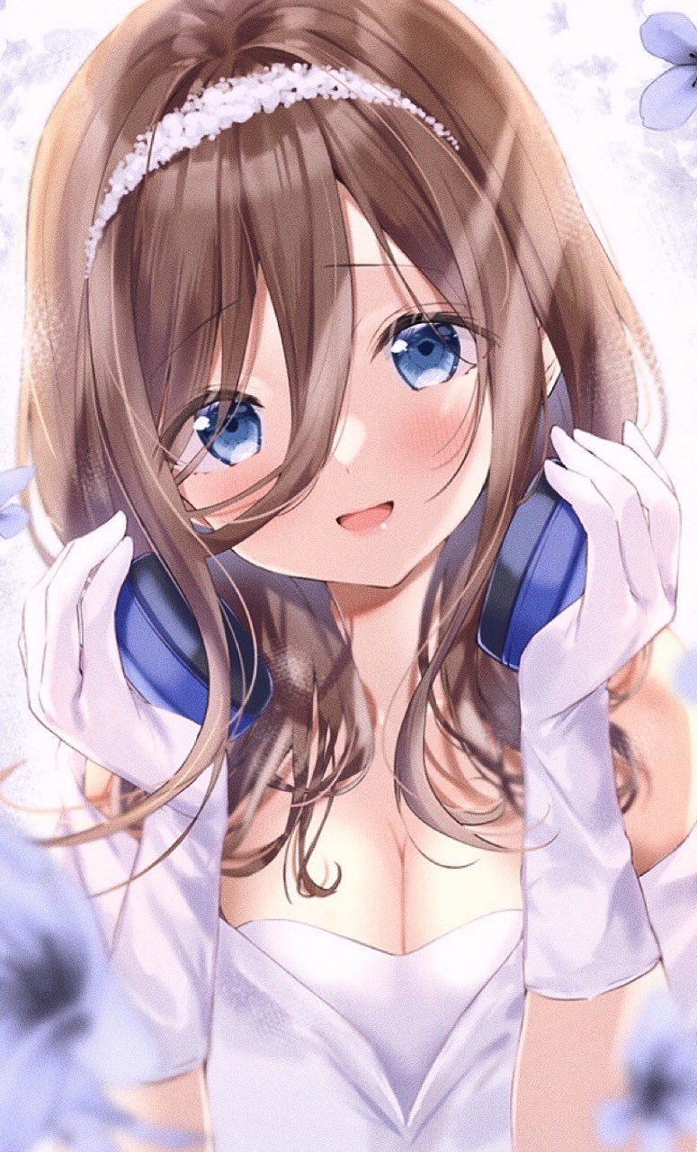 nakano miku (go-toubun no hanayome) drawn by amedamacon