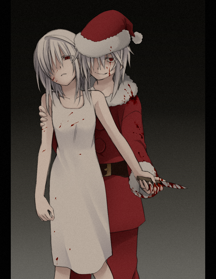 accelerator and suzushina yuriko (toaru majutsu no index) drawn by idora_(idola)