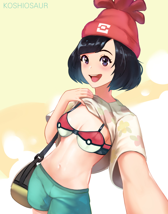 selene (pokemon and 1 more) drawn by koshio