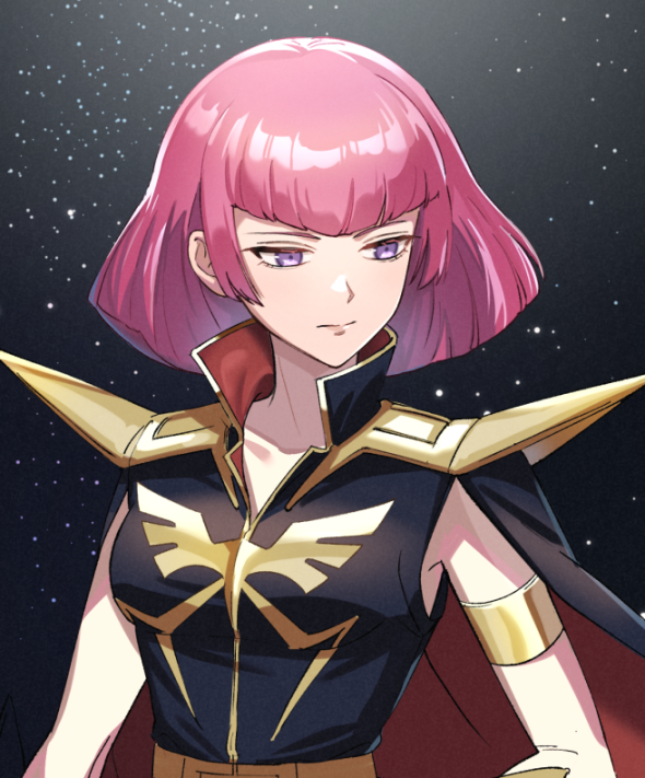 haman karn (gundam and 1 more) drawn by anmin_tofu_zzz
