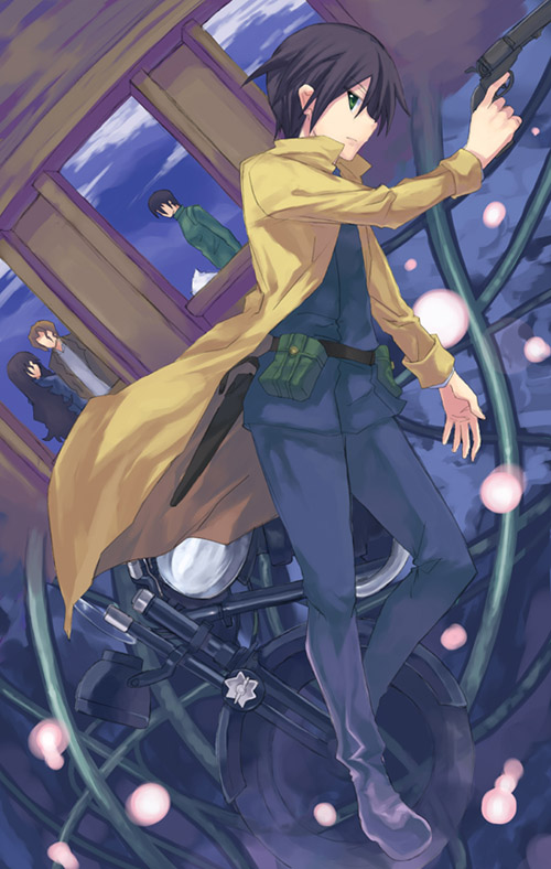 kino, hermes, shizu, and riku (kino no tabi) drawn by regu_(reg95)