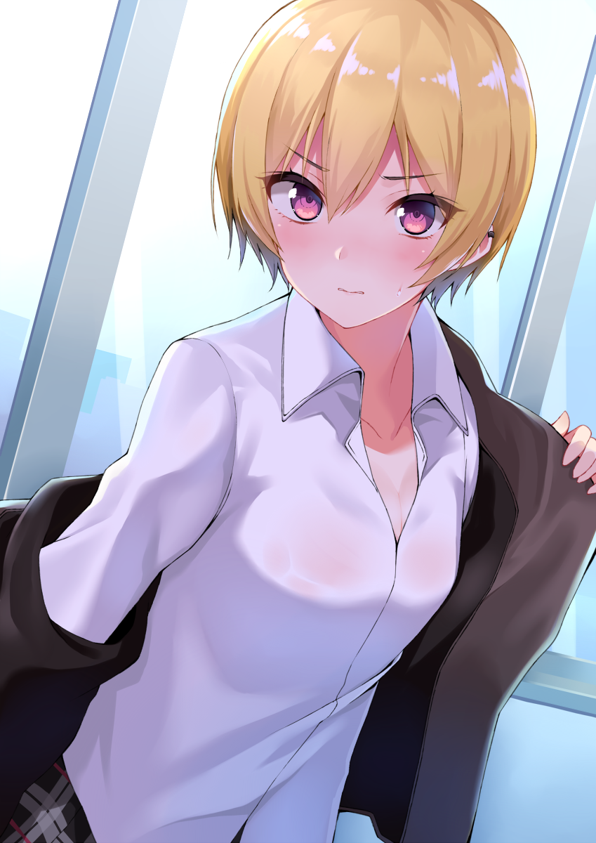 saijo juri (idolmaster and 1 more) drawn by gomashi_(goma)