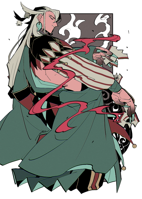 ashiya douman (fate and 1 more) drawn by bun_(game728hale396)