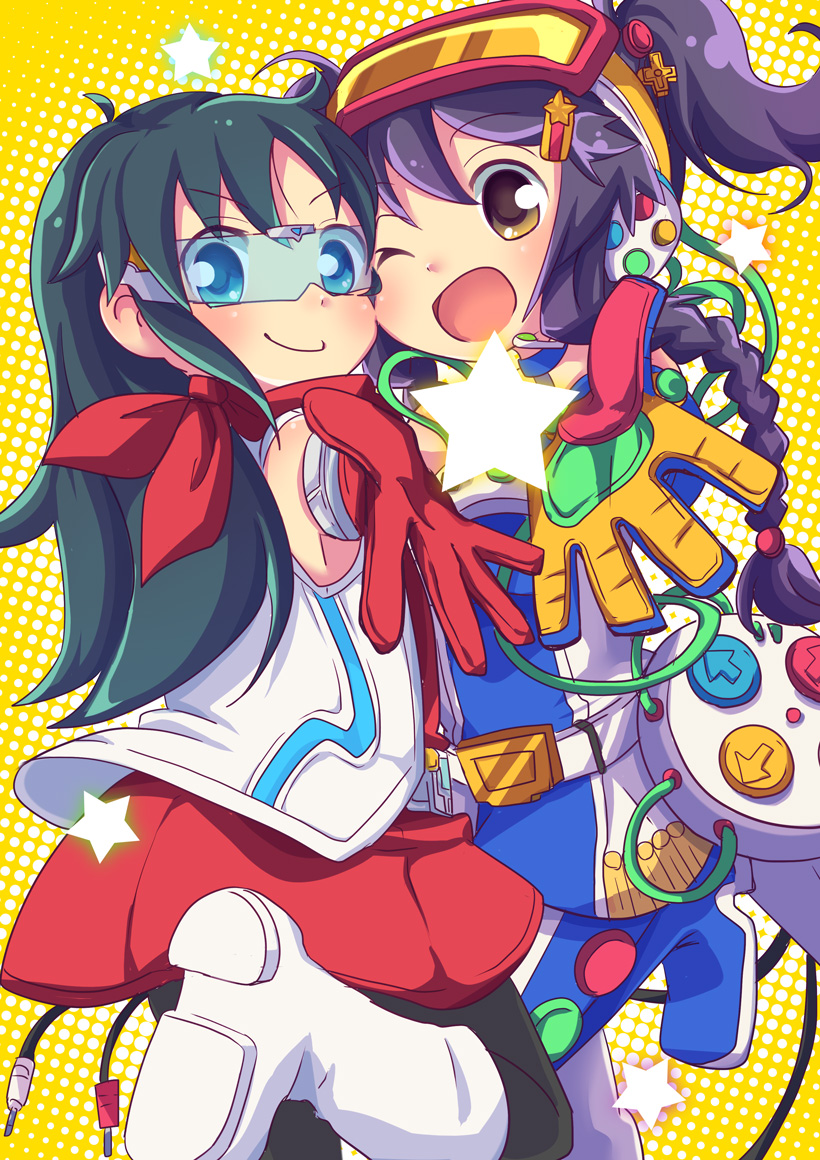 nanjo hikaru and miyoshi sana (idolmaster and 1 more) drawn by chobota